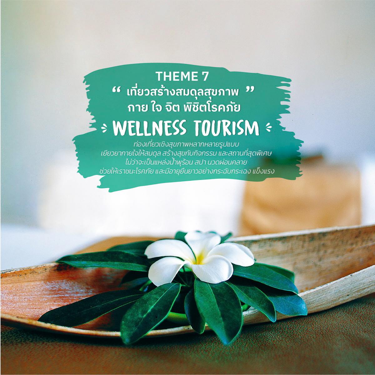 เที่ยวสมดุลกาย ใจ จิต พิชิตโรคภัย (Wellness Tourism)